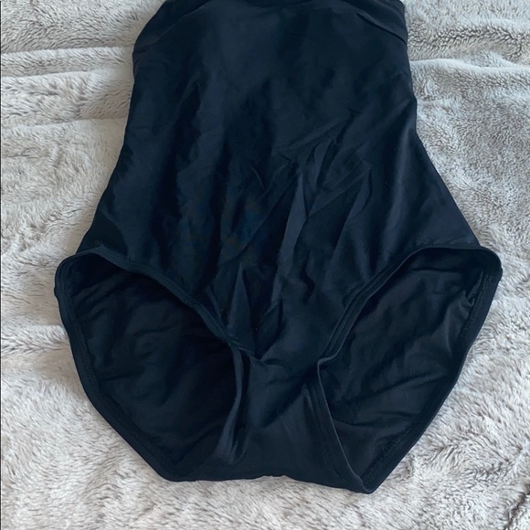 Kate Spade Scalloped High-Neck One-Piece Swimsuit - Picture 3 of 4